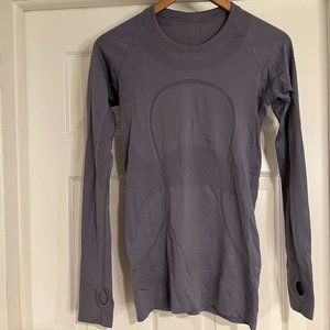 Lululemon Swiftly Tech Long Sleeve 2.0- Size 4- Purple